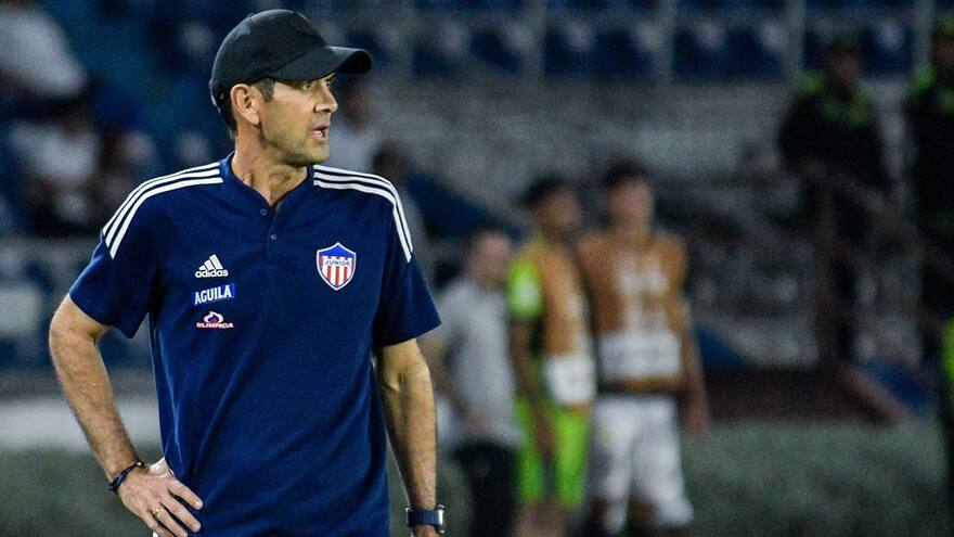 Video || 'Estamos afrontando con gallardía y valentía este tramo decisivo': Arturo Reyes, técnico de Junior