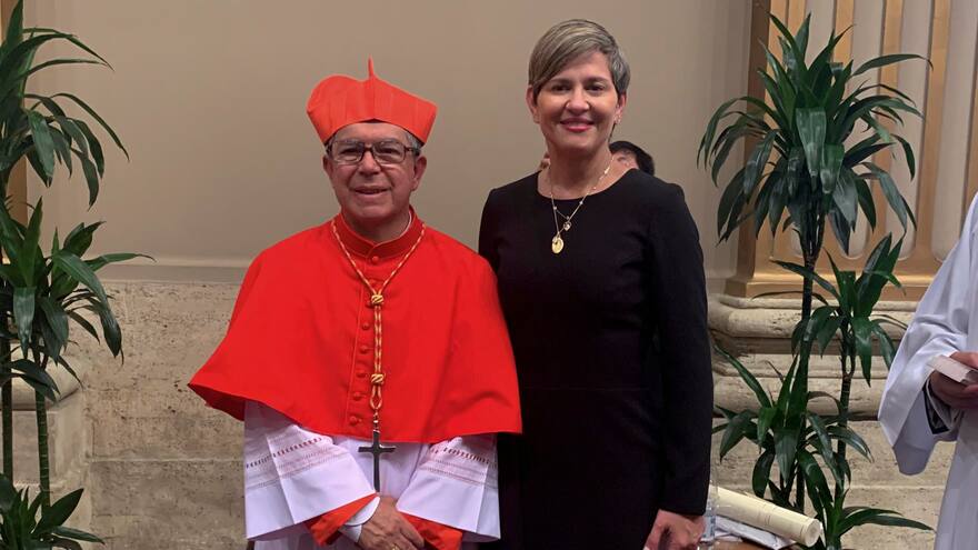 El nuevo cardenal colombiano 'es un regalo de Dios': primera dama