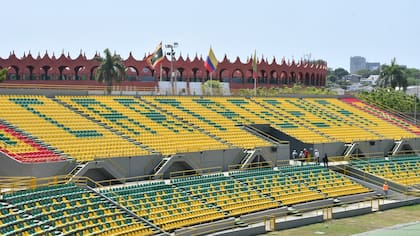 Cartagena pone su estadio a punto para el reto copero de Junior