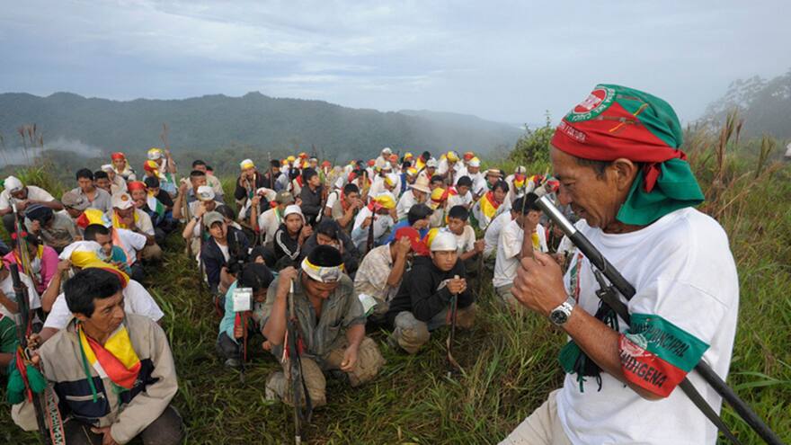 Nuevo drama de los indígenas awá por cuenta de la violencia