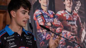 El colombiano David Alonso se propone “ser campeón del mundo” en Moto2 en 2026