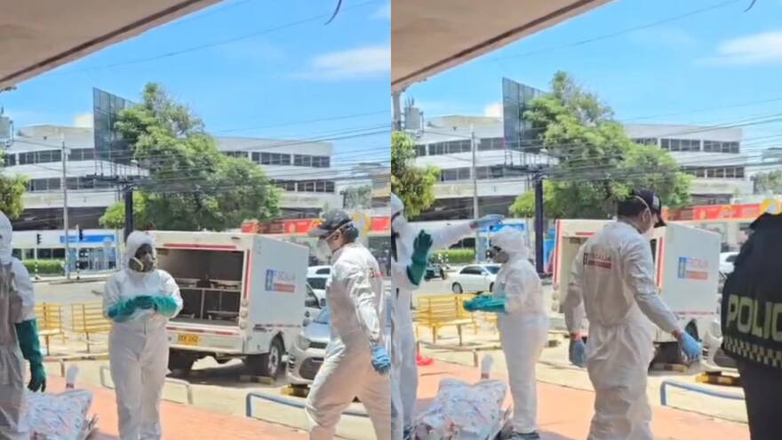 Alerta por hallazgo de cadáver de hombre en edificio Atlántico