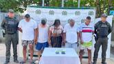 Seis presuntos extorsionistas de comerciantes fueron capturados en Cartagena