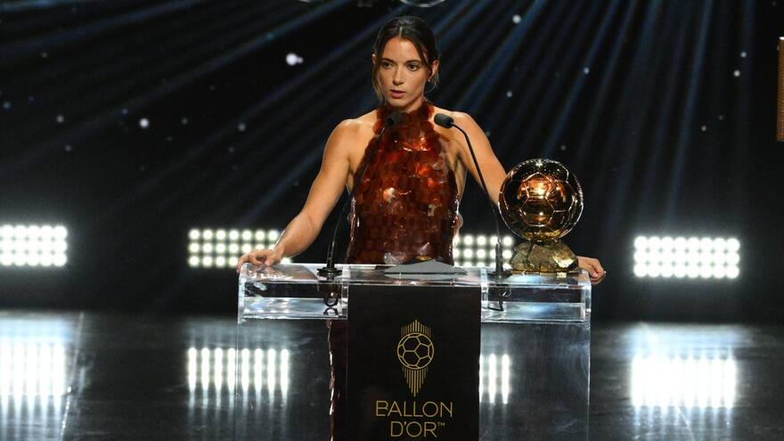 Aitana Bonmatí, la mejor futbolista del mundo por tercera vez consecutiva