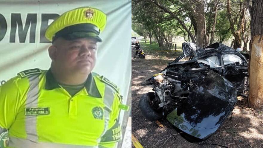 Policía de tránsito murió en accidente en San Juan del Cesar