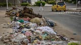 Así lucen los basureros en las calles de Barranquilla