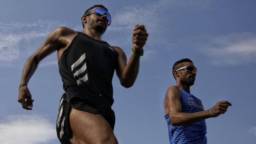 Tres marchistas colombianos en busca del sueño olímpico