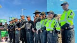 Policía despliega 300 uniformados para garantizar seguridad en marchas del Día del Trabajo