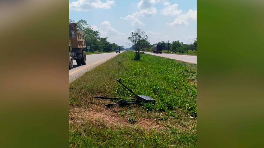 Denuncian ataque a cámaras de seguridad vial en Cesar