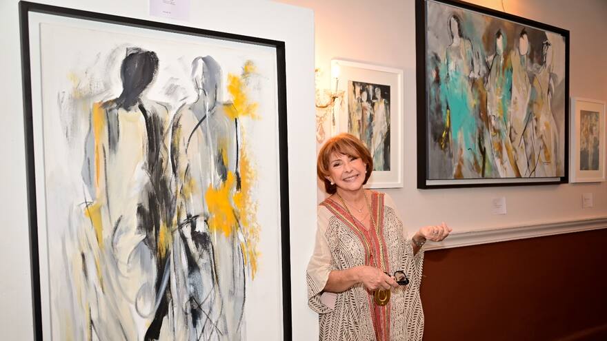 “La pintura y el arte me hacen sentir libre”: María Elvira Cabello