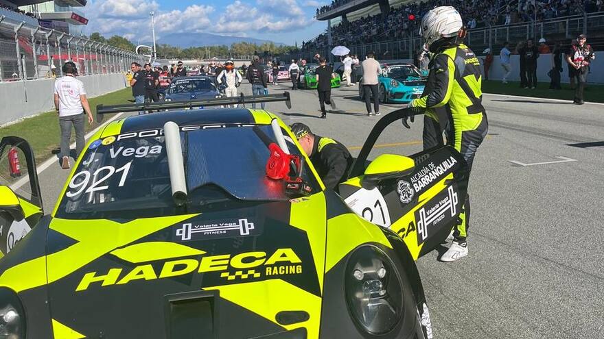 El barranquillero Juan Pablo Vega Dieppa, subcampeón de la Porsche Sprint Challenge Ibérica