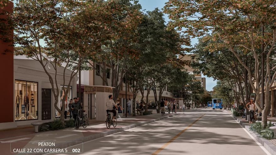 Este mes iniciarán obras en la carrera 5, el pulmón comercial de Santa Marta