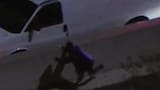 Video: ladrón murió tras ser atropellado durante una persecución policial transmitida en vivo