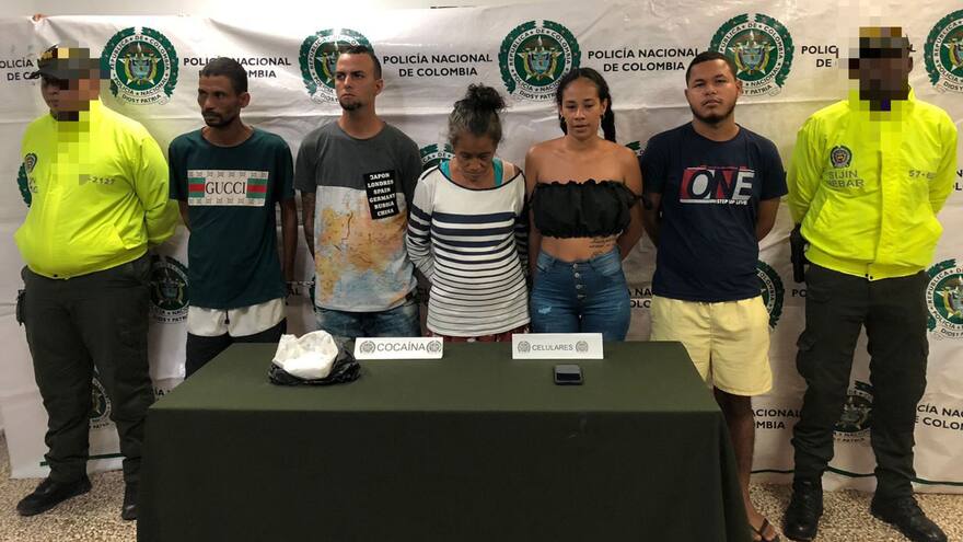 Caen seis por tráfico de drogas en el Bosque