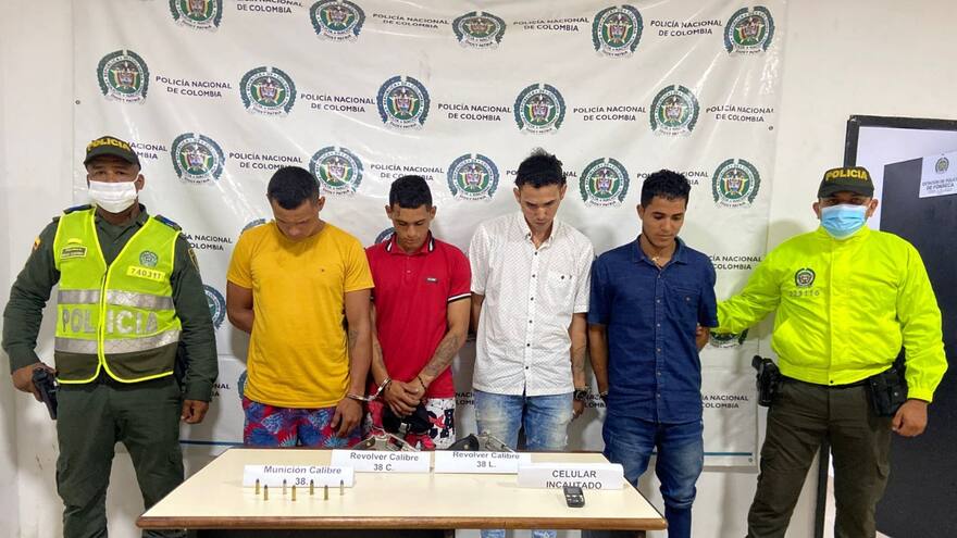 Capturan a presuntos integrantes de grupo delincuencial en Fonseca