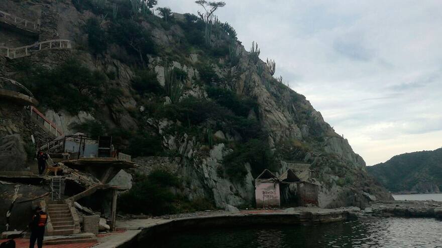 En Isla Pelícano, de El Rodadero, hallaron 124 kilos de cocaína