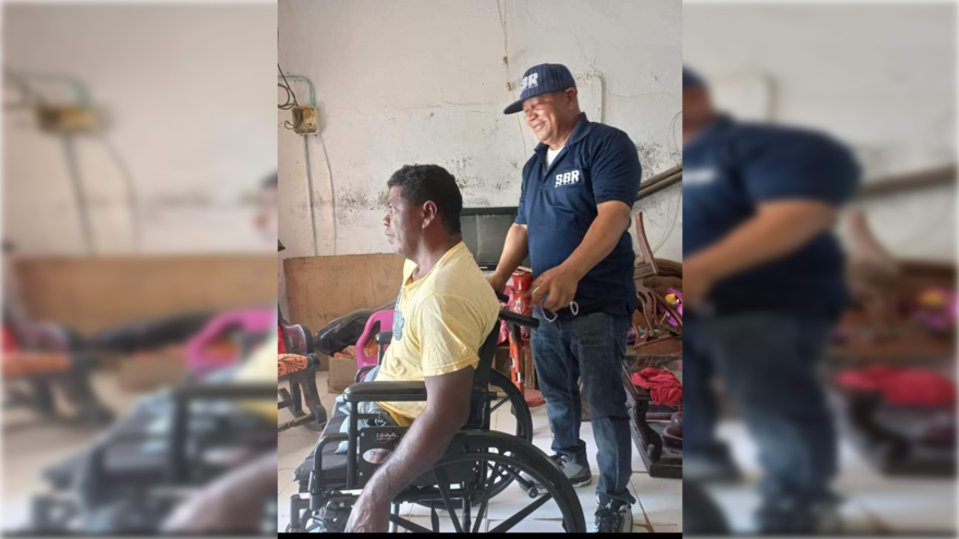 Sugar Baby Rojas realiza obra social en barrio Olaya de Cartagena