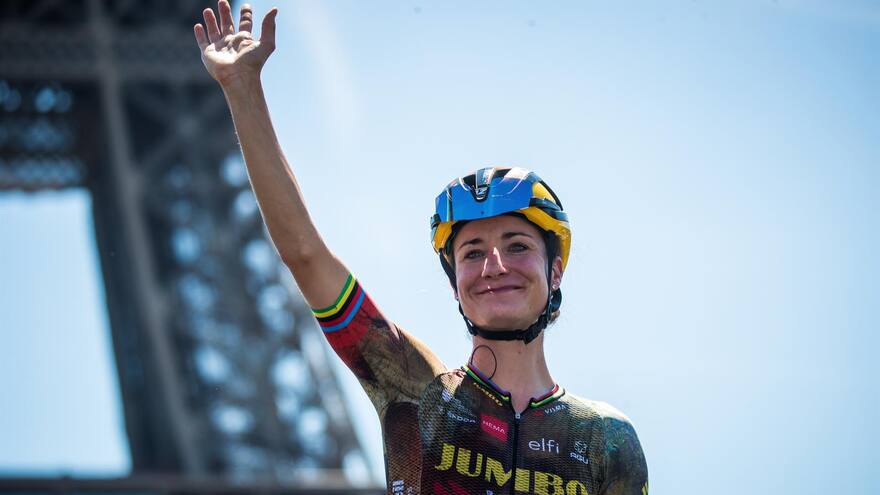Tour de Francia Femenino: Marianne Vos gana la segunda etapa y se viste de líder en el Tour femenino