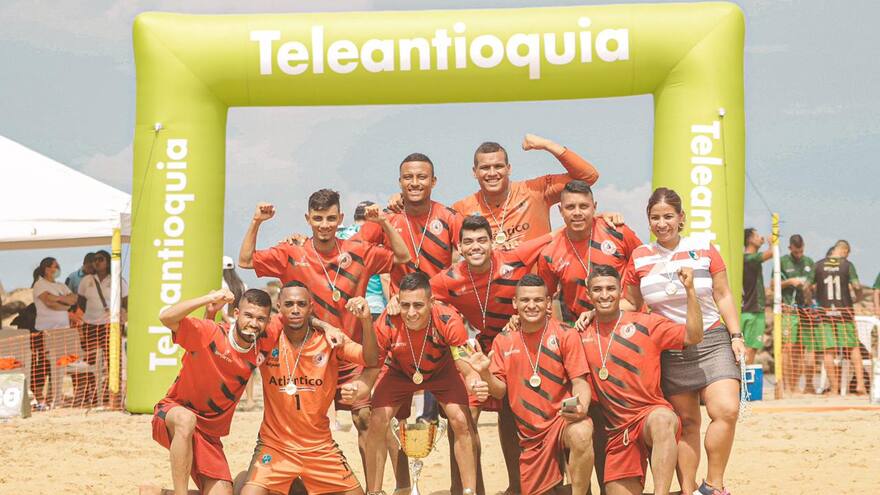El Club Caribbean Sun se coronó campeón Nacional de fútbol playa