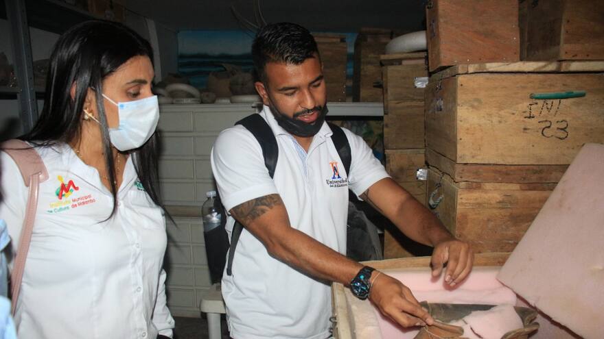 Inició traslado de piezas arqueológicas a Museo de Malambo