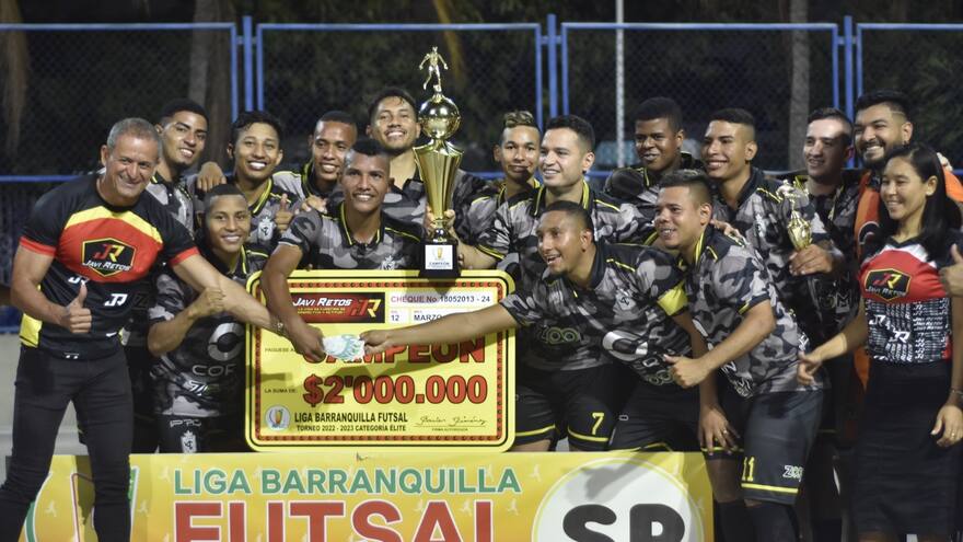 The Leader es el campeón de la Liga Barranquilla Futsal