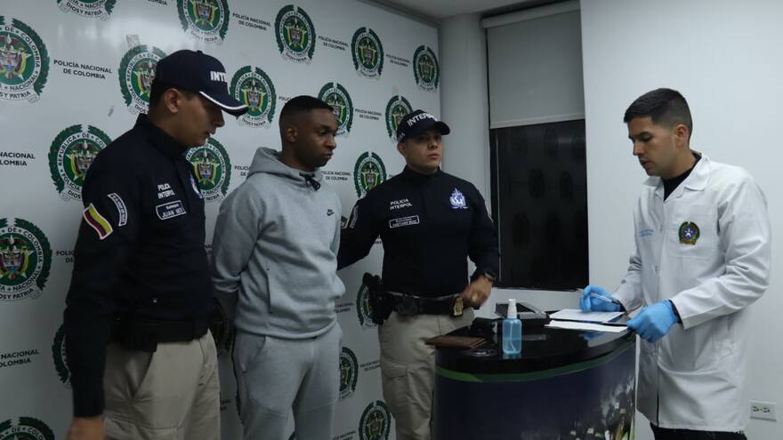 Alias ‘Mbappé’, el narco francés capturado en el Aeropuerto El Dorado