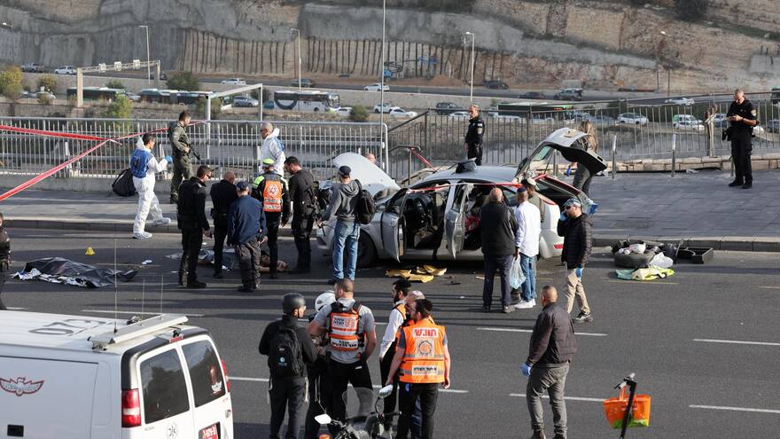 Tres muertos y seis heridos en un ataque con disparos en Jerusalén