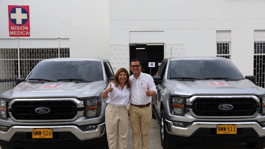 Bolívar: entregaron dotación vehicular a la ESE Hospital Local de Turbaco