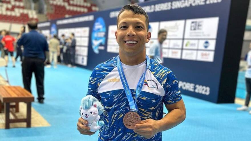 Nuevas medallas para Colombia en los World Series de Singapur