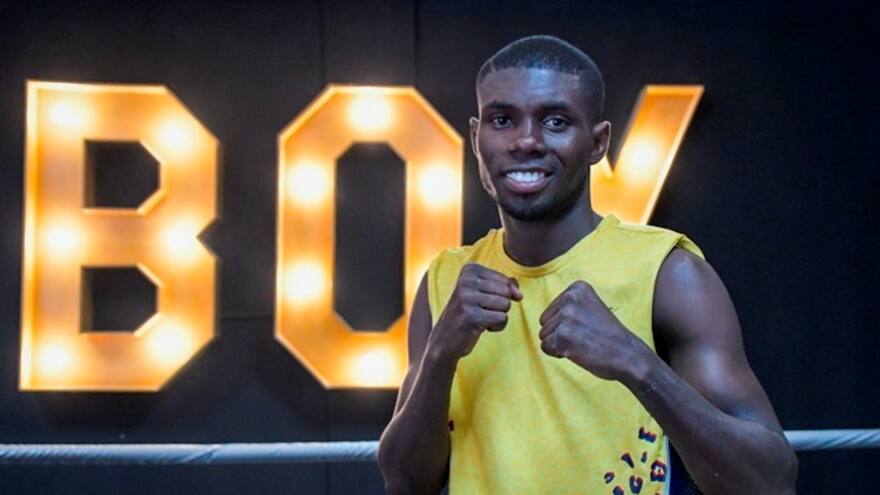 'Quiero inmortalizar el boxeo profesional colombiano': Yuberjen Martínez