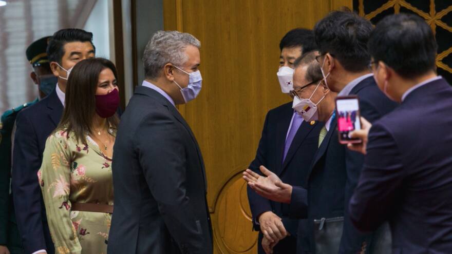 La visita clave del Presidente Duque a Corea del Sur