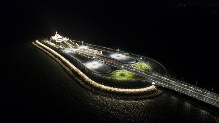 CHINA-HONG KONG-ZHUHAI-MACAO BRIDGE-AERIAL VIEW (CN)