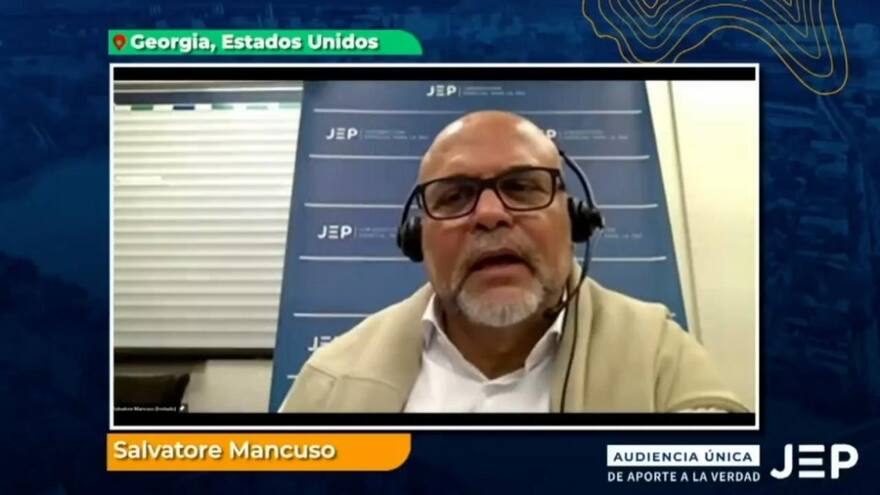 Audiencia de Salvatore Mancuso ante la JEP programada para este jueves será de carácter reservado