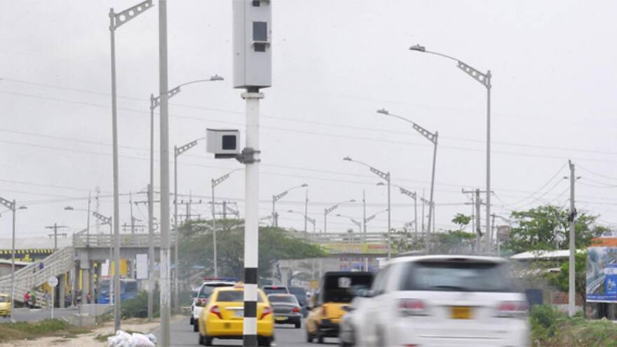 Los lugares con más cámaras de fotomultas en Colombia