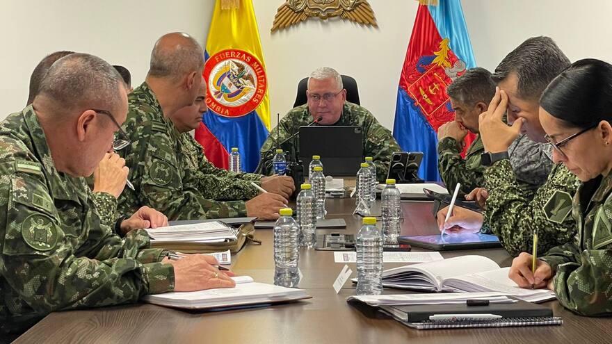 Fuerzas Militares evalúan medidas ante posible reactivación de disidencias de las Farc