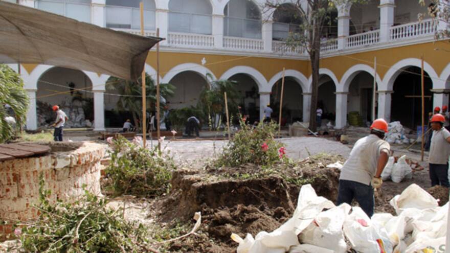 Hallan aljibe colonial en claustro donde reposarán cenizas de Gabo