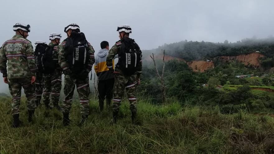 Unidad especializada del Ejército apoya en emergencia en Rosas, Cauca