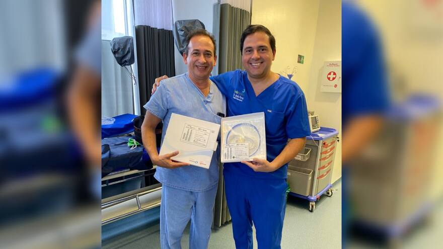 Primer caso de ablación por radiofrecuencia de cáncer de bilis y de páncreas en Suramérica