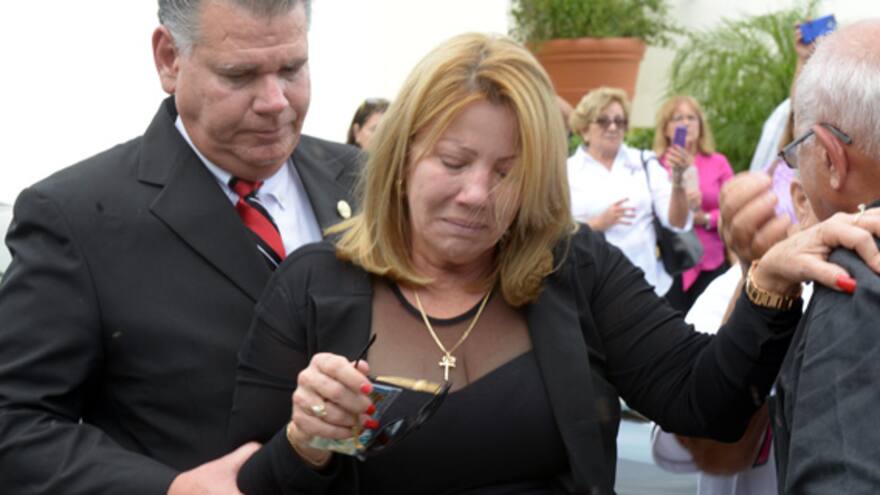 Cenizas de José Fernández, arrojadas al mar