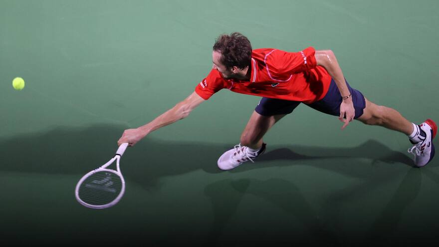Tenis: Daniil Medvedev alcanzó la gloria en el torneo de Dubai