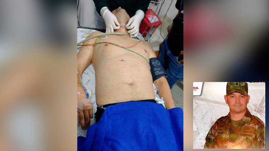 Suboficial desaparecido fue encontrado en un costal y encadenado