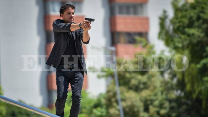 Manolo Cardona también graba la segunda temporada de ‘Medusa’ en Barranquilla