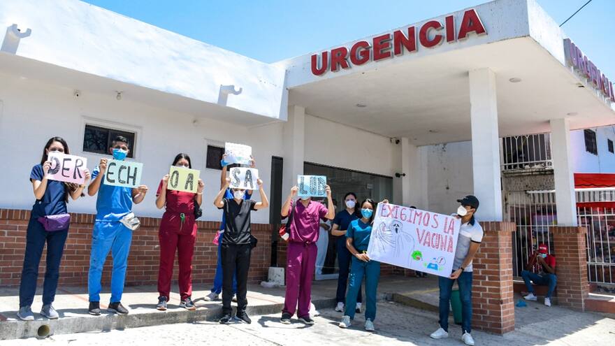 Comenzó la vacunación a residentes e internos del Niño Jesús