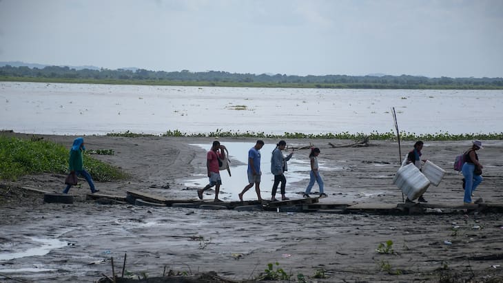 Con descenso en niveles del río Magdalena, inicia la temporada de sequía en el Atlántico