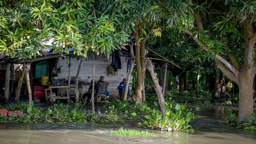 Más de 60 familias afectadas por lluvias en Caimital, Malambo