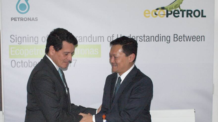 Ecopetrol y Petronas firman alianza estratégica