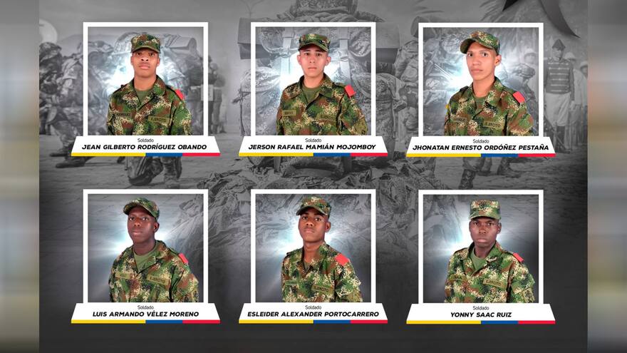 Emboscada al Ejército en Cauca: confirman identidades de militares asesinados