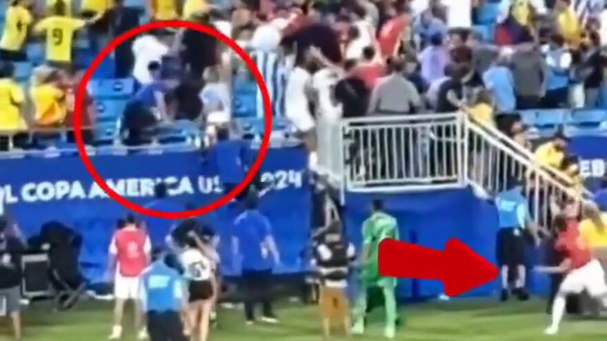 Rodrigo Bentancur agredió con un botellazo al preparador físico de Uruguay en la semifinal de la Copa América tras el partido contra Colombia