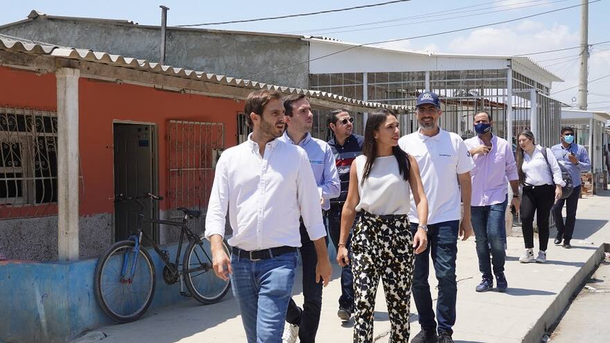 Distrito recibe 20 manzanas catastrales en el barrio La Luz