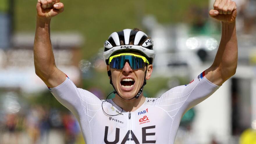 Pogacar abraza el liderato del Tour de Francia y Egan es décimo en la general